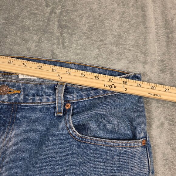 Vintage Levis 505 Jeans Mens 40X30 Blue Regular Fit Straight Leg Denim 90s - Picture 8 of 10